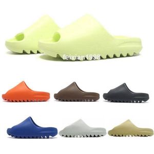 Designer pour hommes glisses de pantoufle plate-forme en mousse de mousse Bubble Rubber House Green Unisexe Pool Oread Bage Summer 2024 Man Woman Fashion Slippers Size 36 - 48