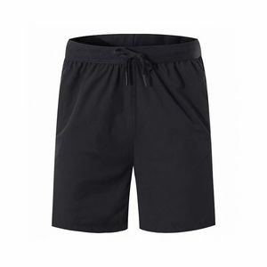 Pantalones cortos sueltos de verano de diseñador para hombre, pantalones cortos negros sólidos grises, pantalones de chándal relajados para hombre, talla M-4XL K01