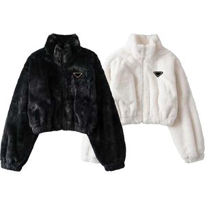 chaquetas para mujer lana hombre falso de corte de outalina revestimiento de ropa exterior corderos lana abrigo de invierno parka overbata casual más moda ropa espesa de diseño tibio chaqueta de invierno