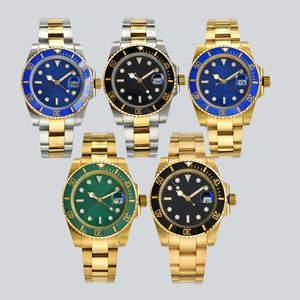 Montres de concepteur pour hommes avec une date de haute qualité justice Automatique huîtres pour femmes bracelet en acier inoxydable cadran en céramique montres classiques en gros rose or