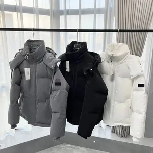 Chaquetas de plumón para hombre Parka Mujer Chaqueta acolchada negra con capucha Premium Casual Al aire libre Invierno Cálido Cremallera gruesa Abrigos de diseñador Suéter AM M-5XL