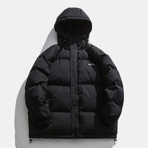 Mens Down Parkas Colorful Mens Winter Jacket Coat Oversize Parka Korean Mens Puffer Jacket Harajuku Hip Hop Abrigos con capucha Hombres Mujeres Winter Parka 221010