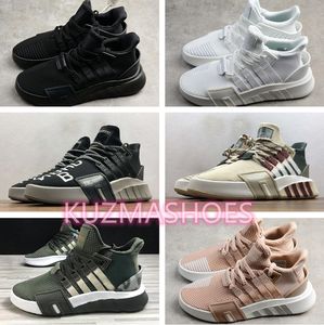 Hi-Quality Mens Eqt Bask Adv Running Casual Chores Classic Womens Blanc Black Originals Classic Casual Sports Trainers Jogger Shoes Fashion BBC Sneakers