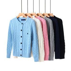 La plupart des classiques RL Polo Designer Pull Hommes Femmes Chemises Épaisses Demi-Zip Broderie Cheval Motif Pull Chaud Tricot Sweat-Shirt Coloré Cardigan S-2XL