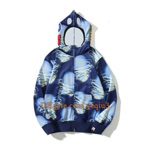 Sweats à capuche pour hommes Camouflage Sweat à capuche Zip Jacket Designer Pull à capuche Sweats à capuche Femmes Sportswear Sweat-shirt Streetwear Taille asiatique Pull unisexe Conception à fermeture éclair complète 22