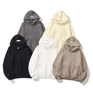 Sudaderas con capucha para hombre diseñador para hombre sudadera con capucha para hombre negro blanco grueso Poliéster Cuello alto Sudadera con capucha de manga larga gruesa sudadera con capucha sudaderas con capucha chaqueta ropa