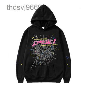 Hoodies pour hommes Sweatshirts Pink Mens Sp5der 555 Sweat à capuche Sweat-Sweat Hens Prive Print Hoody Young Thug Pullover Nevermind the Heres Slime Polyestercatego RT8G