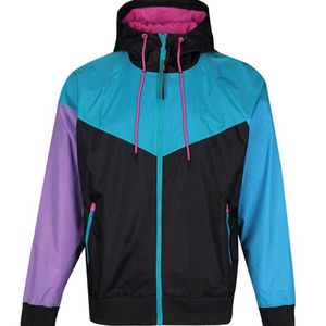 Vestes pour hommes Livraison gratuite automne mince coupe-vent hommes femmes vêtements de sport de haute qualité tissu imperméable hommes veste de sport mode sweat à capuche avec fermeture éclair S-2XL