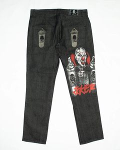 Jeans para hombre Vintage Y2K Moda gótica Impreso Calle Mujer Hombre Baggy Casual Fall Guys Hip Hop Cintura alta Pantalones de pierna recta 231204