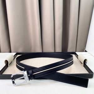 Cinturones de cuero para hombre Cinturón de diseñador de lujo Cinturón de cuero de marca Cinturón famoso para hombre con pretina de estilo vintage para hombres de negocios 3,5 cm de ancho