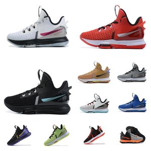 Hommes lebron 5 chaussures de basket-ball témoin équipe blanc rouge rose noir bleu violet or Space Jam James lebrons 19 xix baskets basses bottes