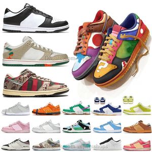 Top Low Hommes Femmes Designer Chaussures duncks Top Qualité April Skateboards Chunky Jarritos Orange Lobster Freddy Krueger Hyper Pink Mario Chicago Split Trainers