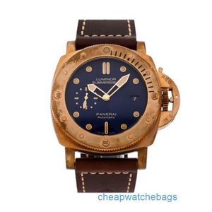 Mens Luminors Marina Relojes Panerei Wallwatches Utomatic Moving Watches Paneraiss Luminors Sumergeble 1950 3 días Bronzo Signature Mens Watch da Lhtz