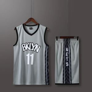 Mentise NETS N ° 11 Basketball Jerseys Primary Game Team Short Sleeve Uniform Training Gite et Shorts 240408