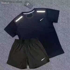 Shorts pour hommes Survêtements pour hommes Ensemble technique Chemises de survêtement de créateur Shorts Costume de fitness pour femmes en deux pièces imprimé Séchage rapide et vêtements de sport respirants T-shirt de basket-ball