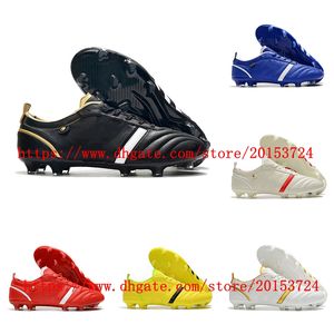 Zapatos de fútbol para hombre, tacos ADIPURE FG, botas de fútbol para hombre, zapatillas deportivas de cuero