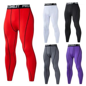 Hommes Sport Panty Running Gym Entraînement Jogging Séchage Rapide Leggings Mannen Fitness Compressie Broek Legging Manne Pantalon Homme