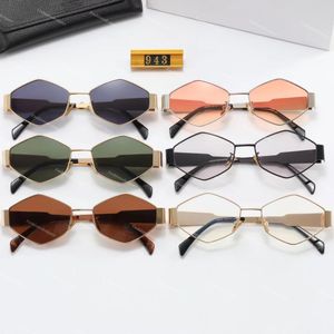 Diseñadores de gafas de sol para hombre Gafas de sol de diseñador lunetas Uv400 Función de polarización Marco de moda Gafas de lujo de alta calidad 6 colores con caja original al por mayor