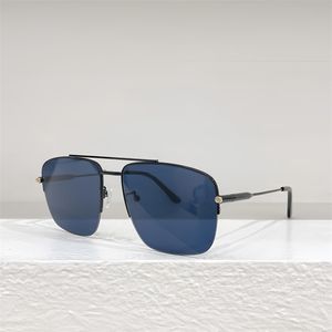 heren zonnebrillen metaal half frame mode kleuraanpassing buiten UV400 Premium blauw GG1415O MAAT 54 17 145 groothandel aanpassen brilontwerper