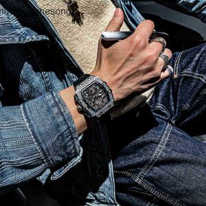 Mens Swiss Luxury Montres Richadmills Automatic Movement Watches Wormhole Concept Top Ten Brands Mill Designer Designer Wristproofr Wrists Full Inoxydless Stee