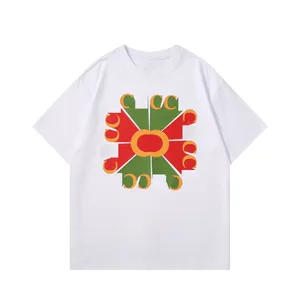 Diseñador de camisetas para hombre Letras 3D Impreso Estilista Casual Verano Ropa transpirable Hombres Mujeres Ropa de calidad superior Parejas Camisetas Camisetas lisas al por mayor