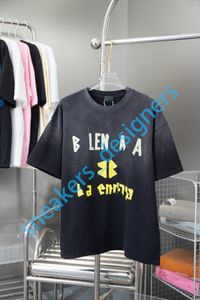 T-shirt pour hommes Designer T-shirt Mode Tshirt Cotons Manches courtes Lettres Imprimer T-shirt Luxurys Balck Blanc Bleu Rouge Rose T-shirt XS-L