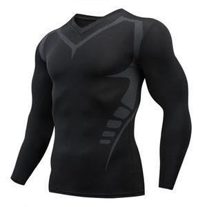 Mens Camiseta Men Running Sport T Shirt Men Compression Fitness Tops Tee Quick DryTight Training Gym Sport Running Shirts Jersey 240415