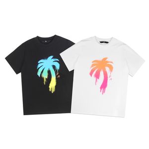 T-shirt pour hommes Palms Designer pour femmes Chemises Mode avec des lettres Casual Tissu de coton d'été à manches courtes Angels Man Tee
