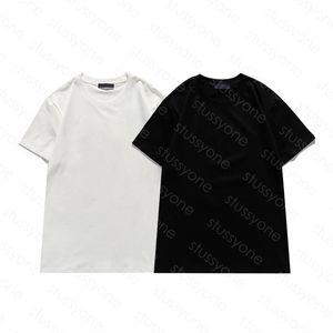 camisetas para hombre parejas bordado carta impresa pares estilo camisa clásica mujer hombre camiseta cuello redondo ropa de verano tamaño asiático