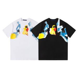 T-shirts pour hommes Designer Fashion T-shirts Summer Man Tees Femmes Respirant Tops Lettres Imprimer T-shirt Unisexe Manches courtes Taille S-2XL