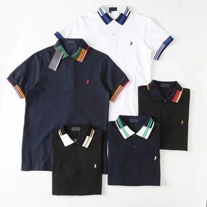 Polo homme designer Fred chemise polo d'affaires luxe logo brodé t-shirts pour hommes taille supérieure à manches courtes S/M/L/XL/XXL