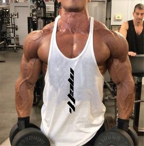 Herren Tank Tops Gym Kleidung Bodybuilding Fitness Training Ärmelloses Hemd Baumwolle Muscle Laufweste Casual Sport Singlets 230524