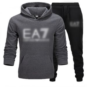 Designer de survêtements pour hommes Nouveau logo d'automne luxe Vêtements d'entraînement unisexe 2 pièces Jogging Costumes Plain Survêtement marque Hoodie Hommes Ensembles de survêtement