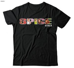 T-shirts pour hommes Spice Girls Tour Livraison gratuite au Royaume-Uni T-shirt noir unisexe WSN104 hommes t-shirt mode t-shirt coton marque teeshirt 230707