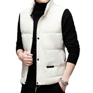 Gilets pour hommes gilet gilet de créateur gilet matelassé Down Winter Beige Bodywarmer extérieur sans manches vêtements d'extérieur gilet pour hommes garder au chaud hiver sévère sans manches gilet en duvet