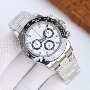 Relojes para hombres Reloj de lujo de diseñador Clean Factory 4130 Reloj mecánico automático Cristal de zafiro Acero inoxidable de 40 mm Lujo Súper brillan en la oscuridad Deportes impermeables