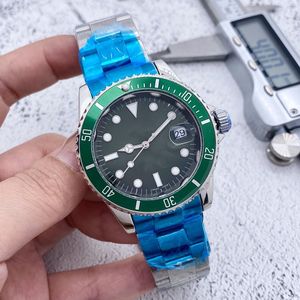 Reloj para hombre Relojes de moda de lujo de alta calidad Edición limitada Reloj mecánico de cuerda manual de 40 mm