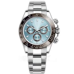 montre homme pour hommes montres menwatch womenwatch 40mm bleu montres de créateur mouvement montres pour femmes bracelet en acier inoxydable de haute qualité luminor noël