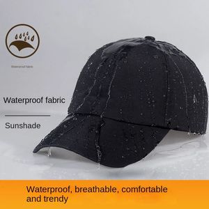 Casquette de Baseball de Golf imperméable pour hommes, coupe-vent respirante UPF50, casquette d'extérieur pour femmes, chapeau de pluie réglable de Sport 240111