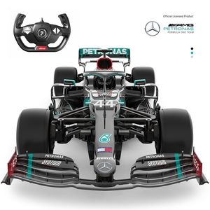 Mercedes-AMG W11 EQ 1:12 Échelle 1:18 RC Voiture R Télécommande Jouet Voiture De Course Modèle Auto Machine Cadeau pour Enfants Adultes Rastar 220509