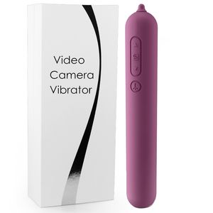 Meselo Intelligent Vagin Endoscope Vibromasseur Vidéo Caméra 6 Modes Vibrant, Érotique Produit Adulte Sex Toys Pour Femme Couples Hommes Y19061002
