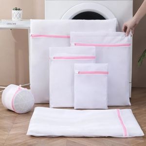 Bolsas de lavandería de malla para prendas delicadas con cremallera de primera calidad Bolsa organizadora de almacenamiento de viaje para sujetador de blusa
