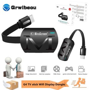 Messen G4 Tv Stick Wifi affichage récepteur Dlna Miracast Airplay écran miroir hdmi compatible Android Ios Mirascreen Dongle