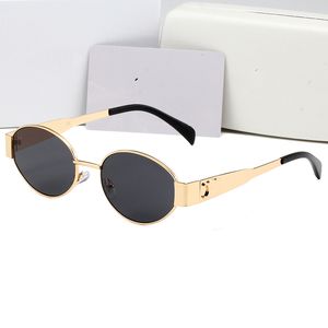 Cadre en métal Des lunettes de soleil Femmes Mentes Punk Sun Sun Sun Designer Y2K Eyewear Fashion Trend Luxury Sunglasses Vision Night Vision Voyage Driving Sunglasses 4S2J35