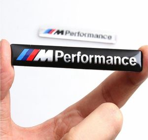 Metal M Emblem Badge Sticker Motorsport Power pour BMW M3 M5 X1 X3 X5 X6 E36 E39 E46 E30 E60 E92 Série Métal 3D Étiquetage stéréo3837029