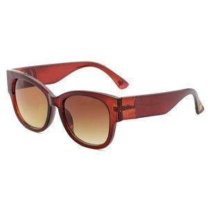 Gafas de sol de diamante retro de moda para mujeres y hombres Diseño de lujo Clásico Marco grande Uv400 Gafas de sol Gafas