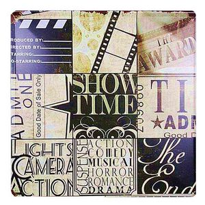 Pintura de metal Shabby Chic Film Metal Tin Sign Retro Store Decoración de pared Vintage Metal Crafts Decoración para el hogar Pinturas Placas Art Poster T220829