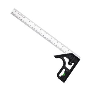 Metal Straight Right Angle Ruler Woodworking Horizontal Speed Square Angle Protractor Measuring Tool