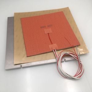 Kit de plaque de construction en aluminium Z MIC-6 110 / 220V Silicone Silicone CAD PAD PEI 3M Enjolateurs pour V2.4 Imprimante 3D Pièces de bricolage