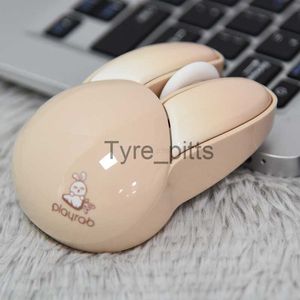 Souris 2.4g Souris Sans Fil Mignonne Kawaii Lapin Forme Souris Ergonomique 3D Bureau Souris Muet pour Enfant Fille Cadeau pour Ordinateur De Bureau Ordinateur Portable X0807